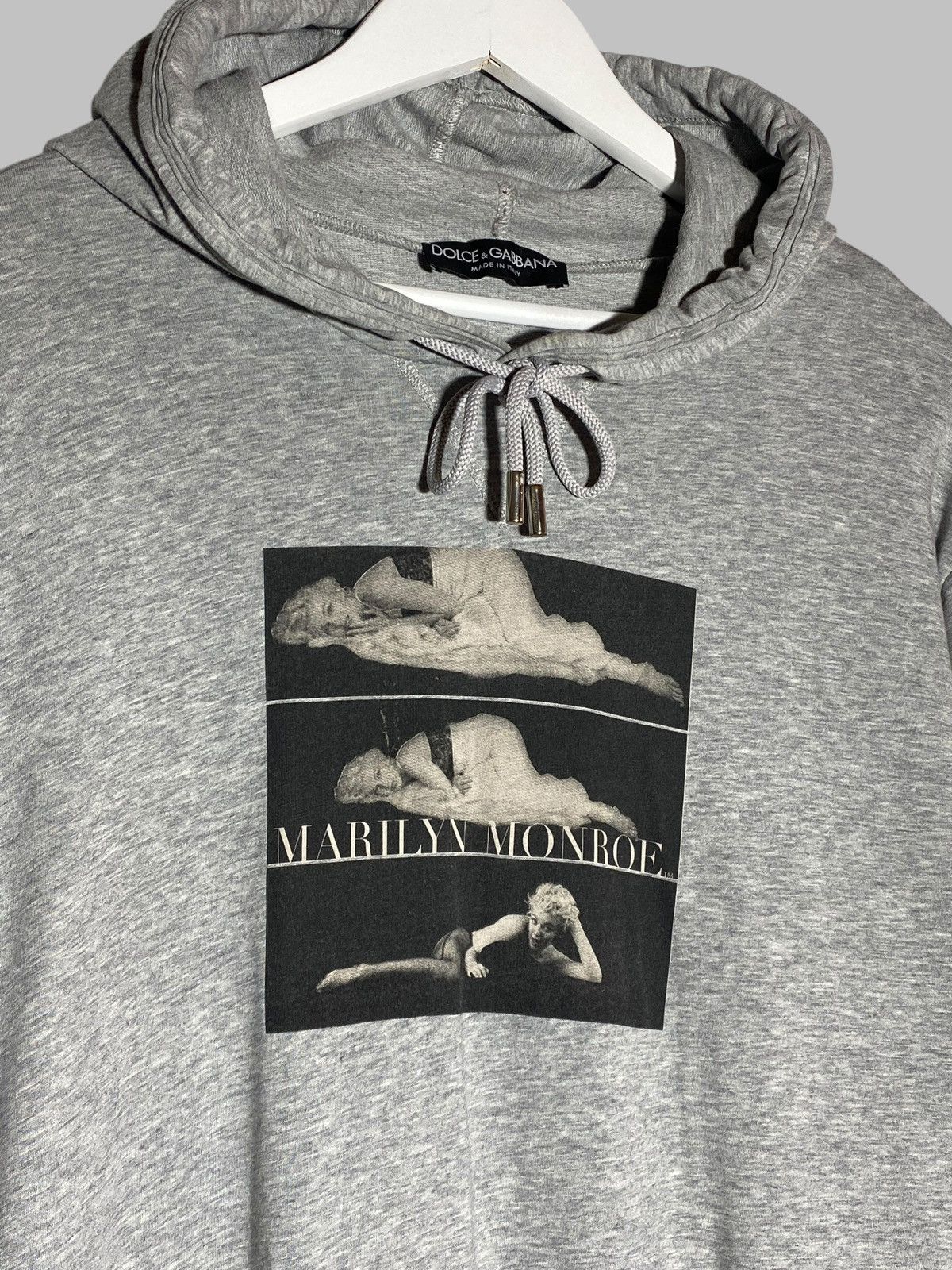 Dolce & Gabbana 🔥 DOLCE & GABBANA MARILYN MONROE HOODIE 90s ICONIC VIBES Size US L / EU 52-54 / 3 - 2 Thumbnail