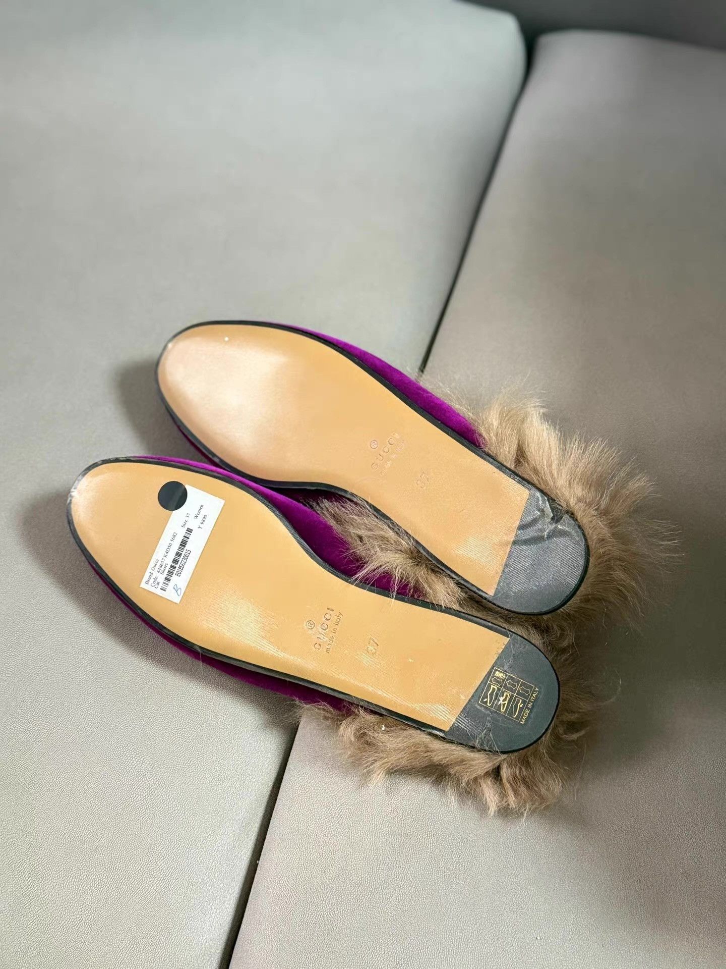 Gucci GUCCI Princetown women’s casual slip-on loafers Ｑ20 Size US 7 / IT 37 - 4 Thumbnail