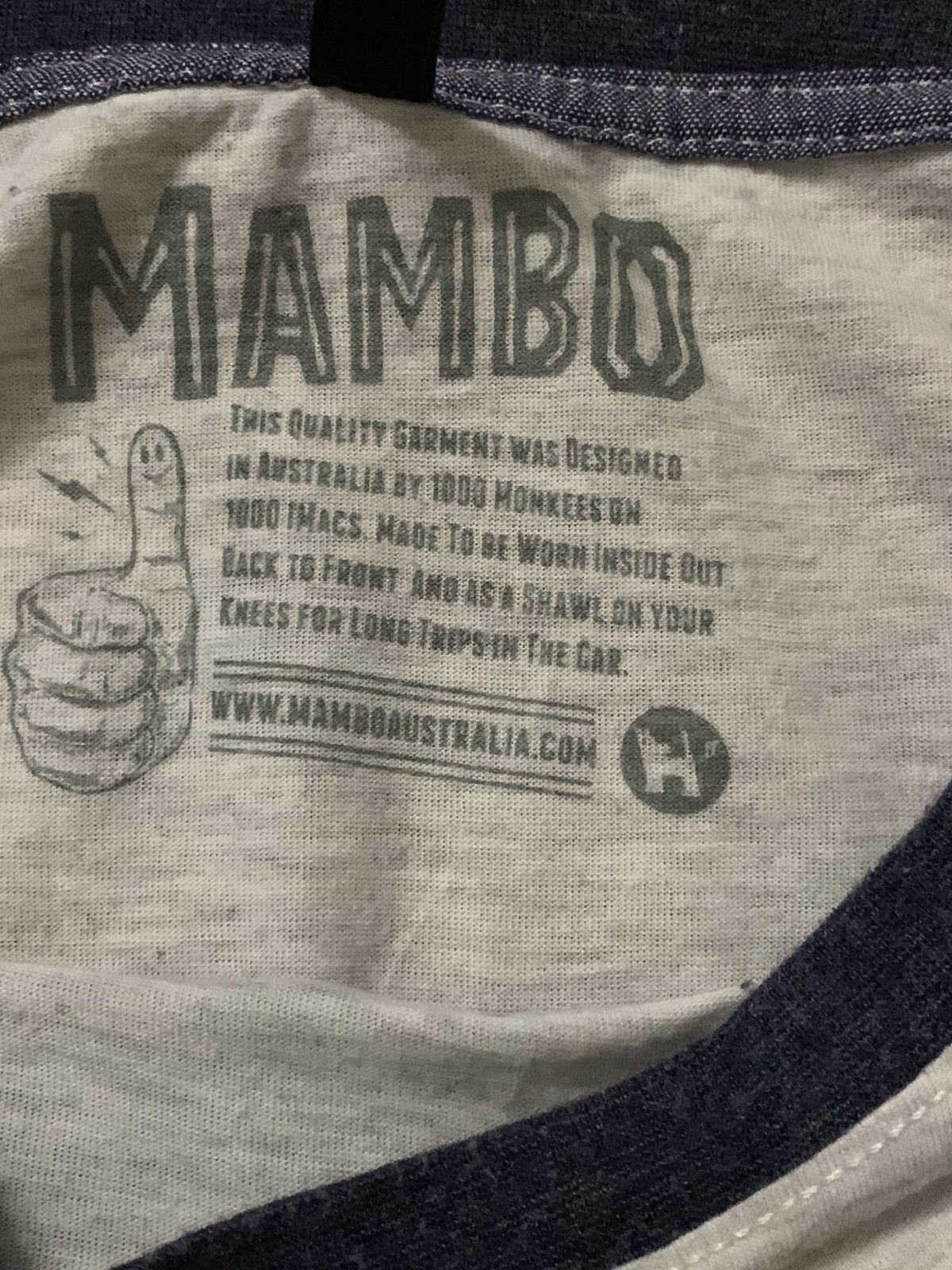 Mambo Mambo T Shirt Size US XXL / EU 58 / 5 - 12 Thumbnail