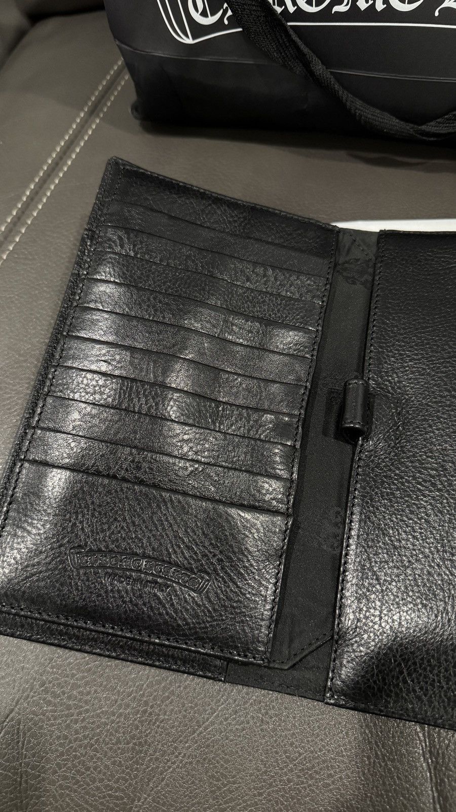 Chrome Hearts Wave Cross Ball Heavy Leather Long Wallet Size ONE SIZE - 4 Thumbnail