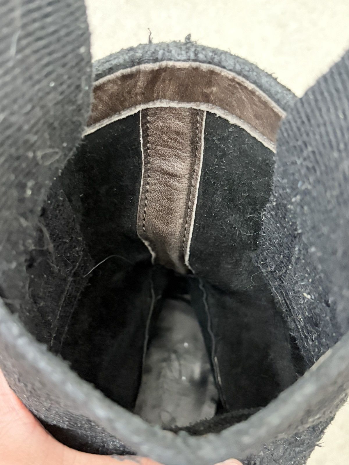 Rick Owens suede pull up ankle boot Size US 7 / IT 37 - 7 Thumbnail