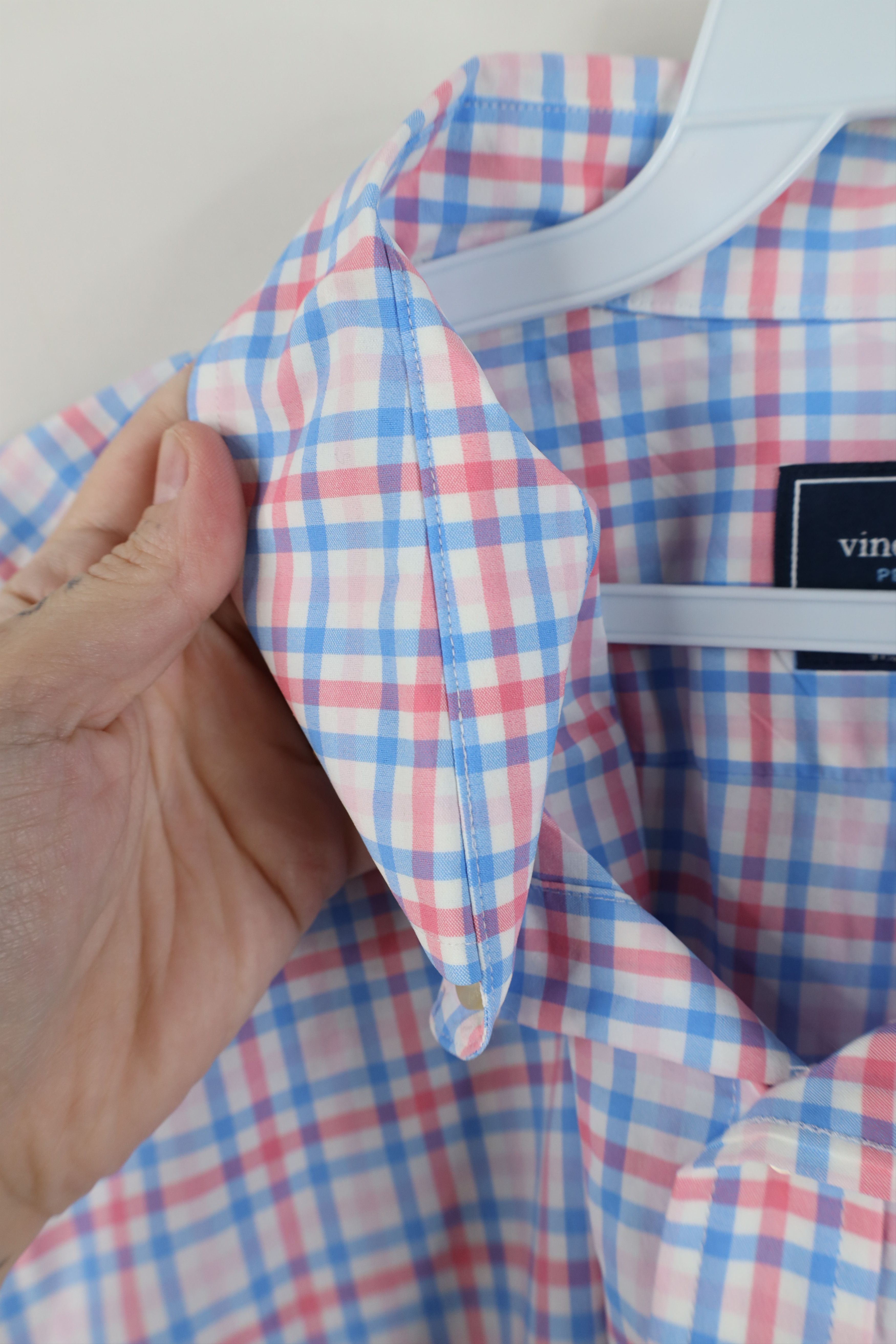 Vineyard Vines Vineyard Vines Fit Tucker Stretch Collared Button Down Shirt Size US XL / EU 56 / 4 - 7 Thumbnail