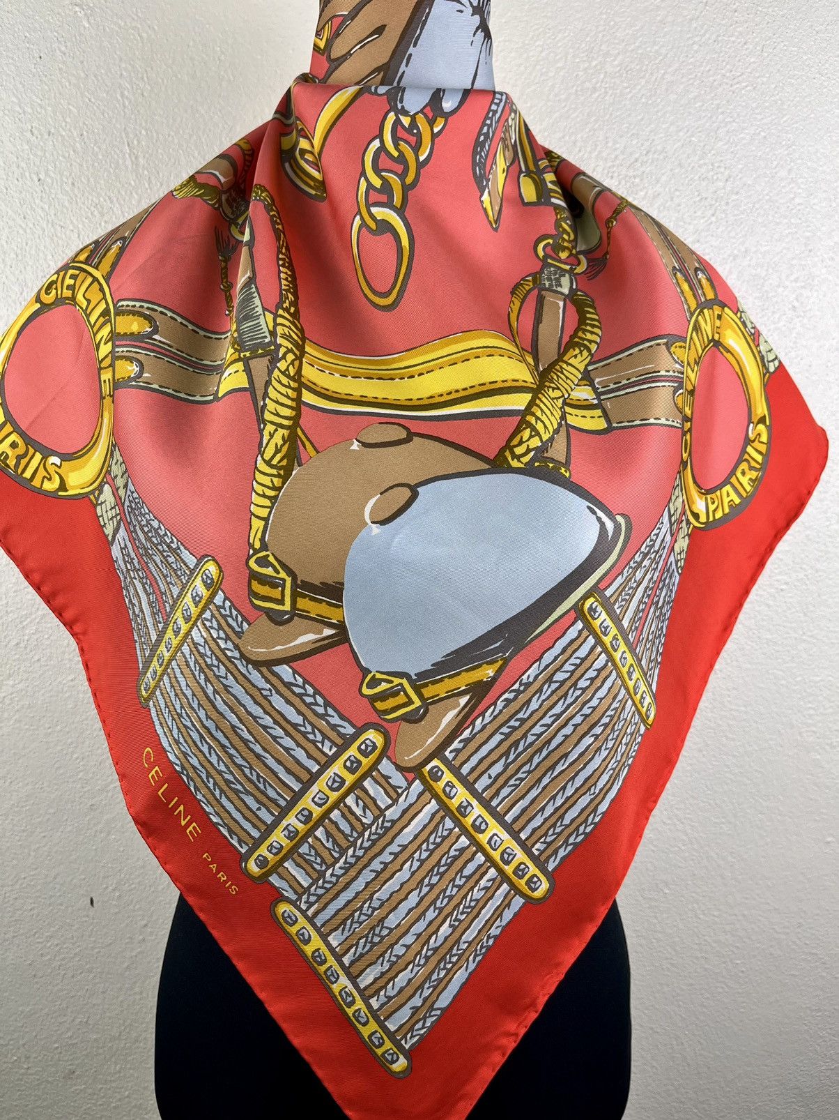 Celine Celine silk scarves Size ONE SIZE - 1 Thumbnail
