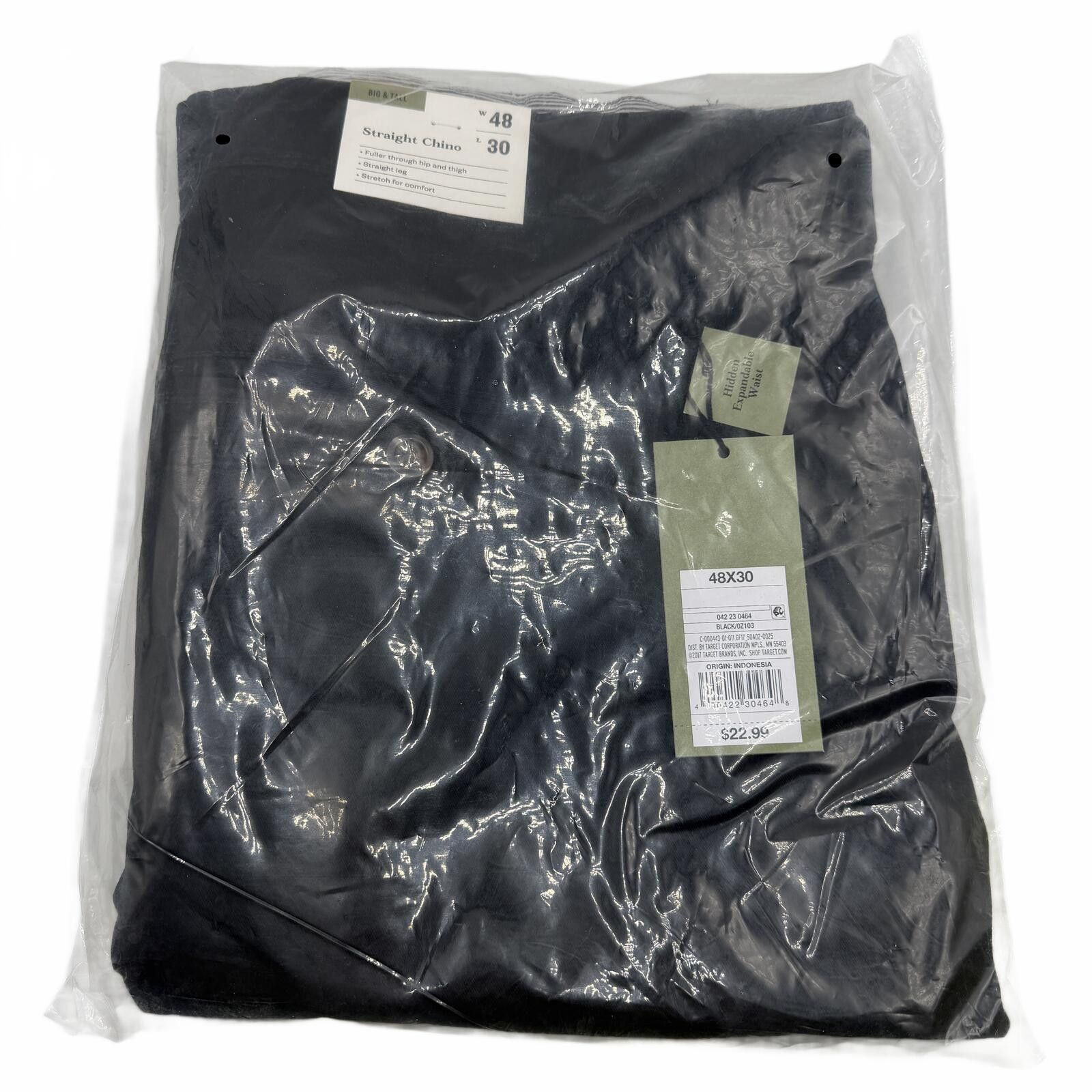 Other Goodfellow & Co Black Men Straight Fit Chino Pants Sz 48x30 Size US 44 / EU 60 - 1 Thumbnail