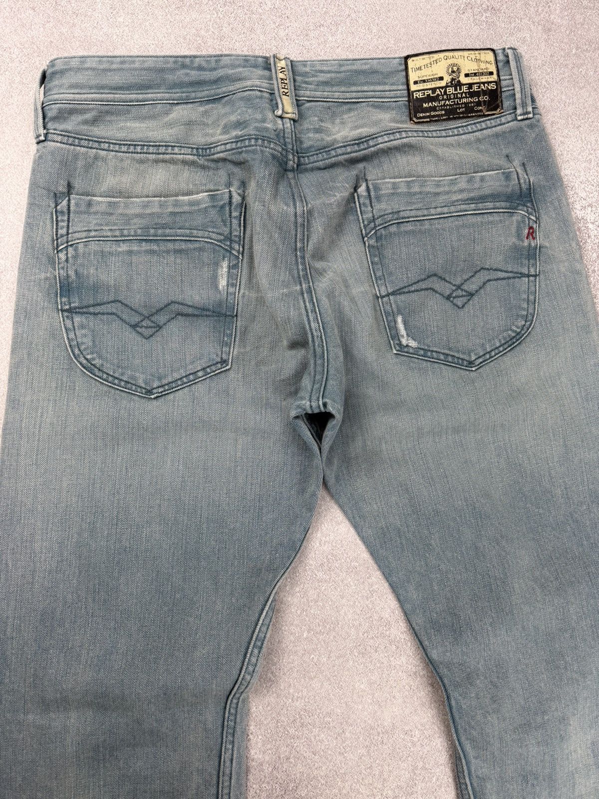 Replay Replay Moresk Denim Jeans Blue Men’s Size 33 Size US 33 - 10 Thumbnail
