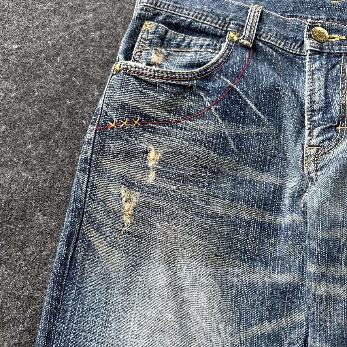 Beauty Beast Lee Flare Denim Black Label Vintage Denim D676 Size US 32 / EU 48 - 11 Thumbnail
