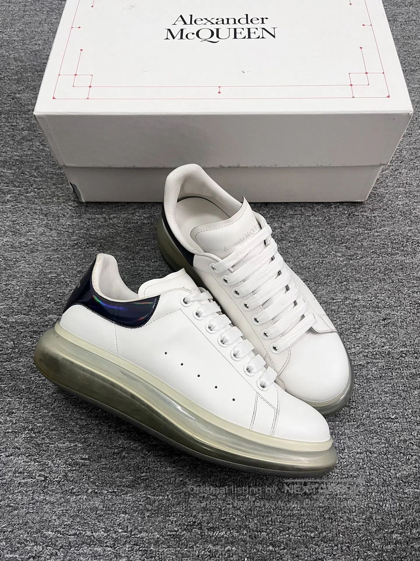 McQ Alexander McQueen Alexander McQueen Classic White Thick Sole. Size US 8 / EU 41 - 2 Thumbnail