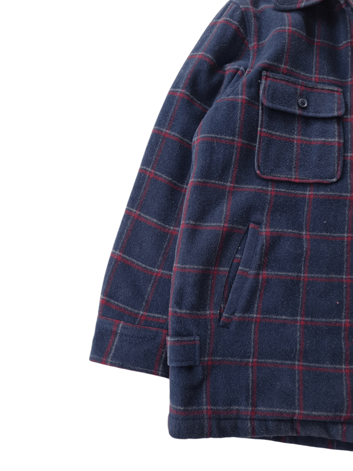 Japanese Brand Vintage Wool Jacket Flannel West Win Size US XL / EU 56 / 4 - 4 Thumbnail