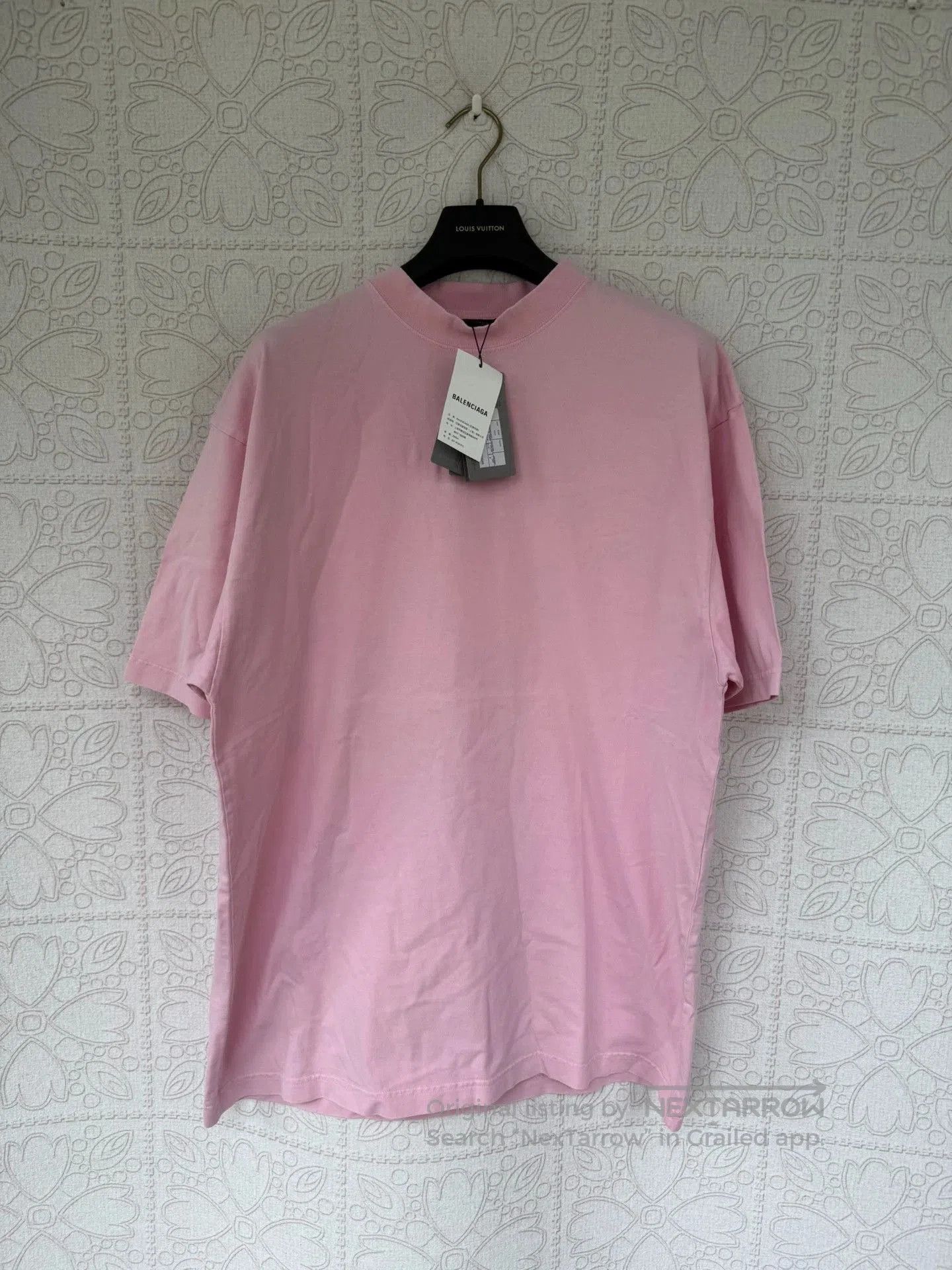 Balenciaga balenciaga pink short sleeve shirt size S. Size S / US 4 / IT 40 - 1 Thumbnail