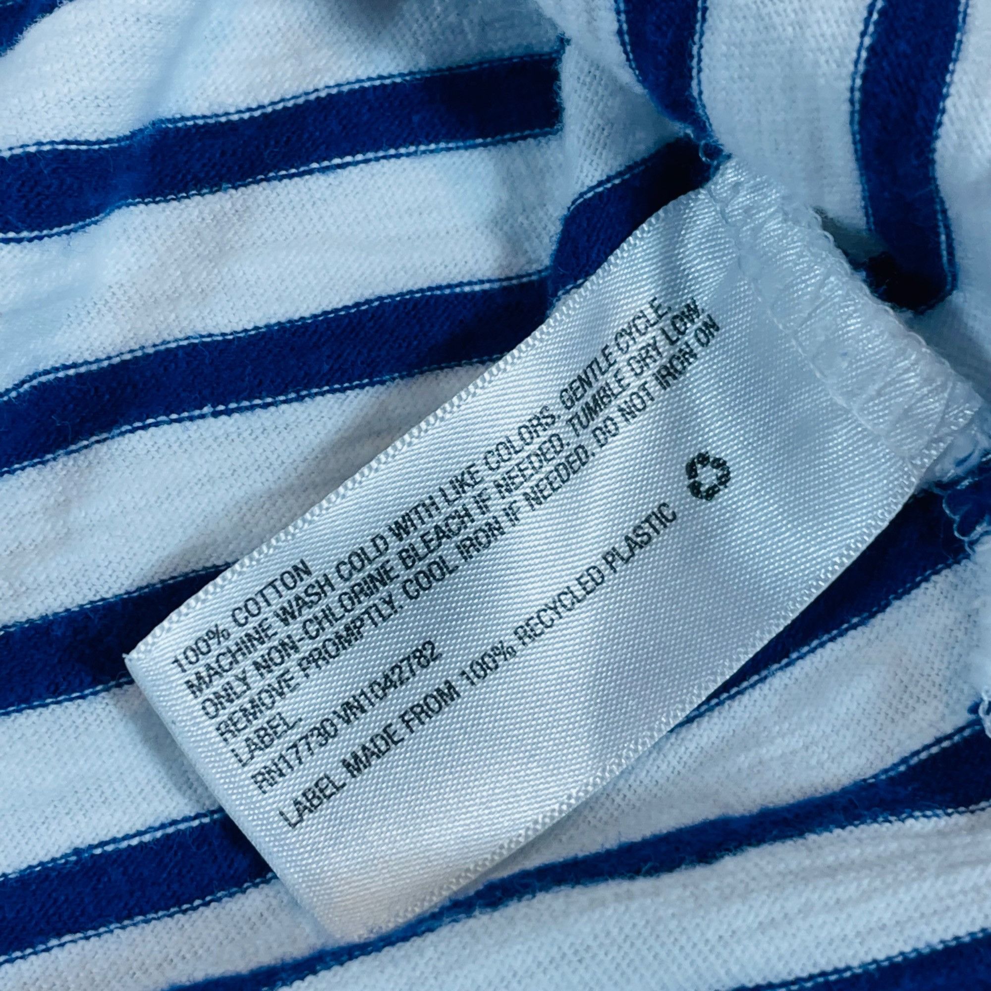 Other Striped Navy & White V-Neck T-Shirt Dress Women’s Small S By Size S / US 4 / IT 40 - 7 Thumbnail
