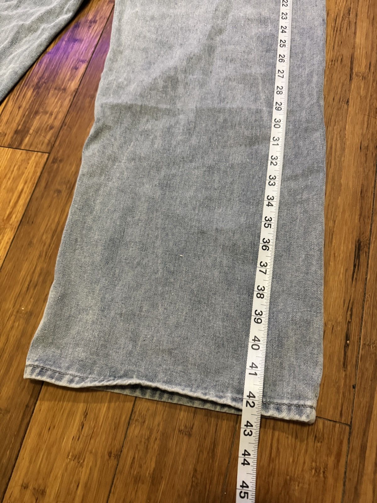 Other Light Blue Baggy Jeans Size US 32 / EU 48 - 4 Thumbnail