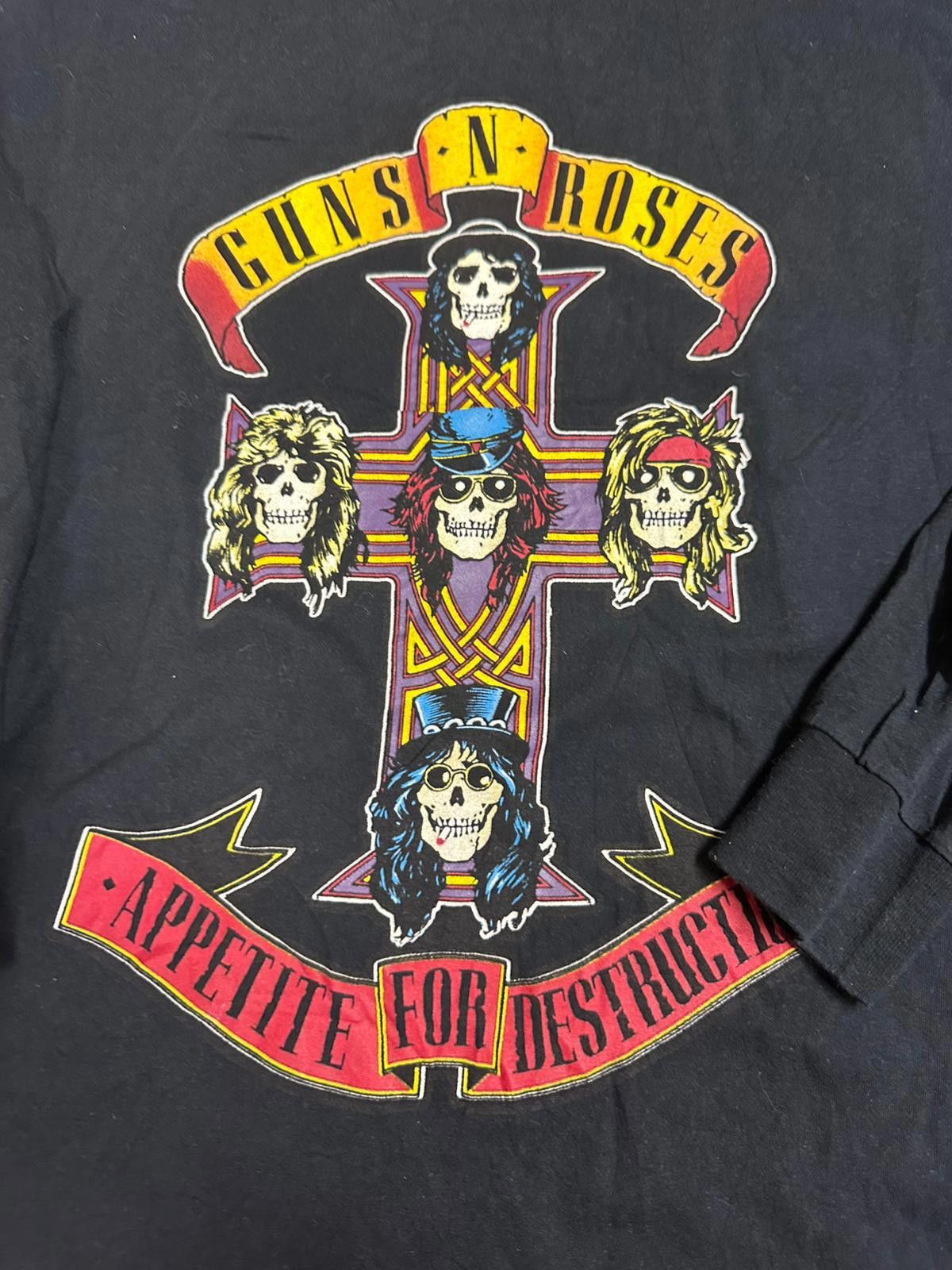 Guns N' Roses Guns N' Roses Long Sleeve T-Shirt - Appetite for Destruction Size US L / EU 52-54 / 3 - 2 Thumbnail