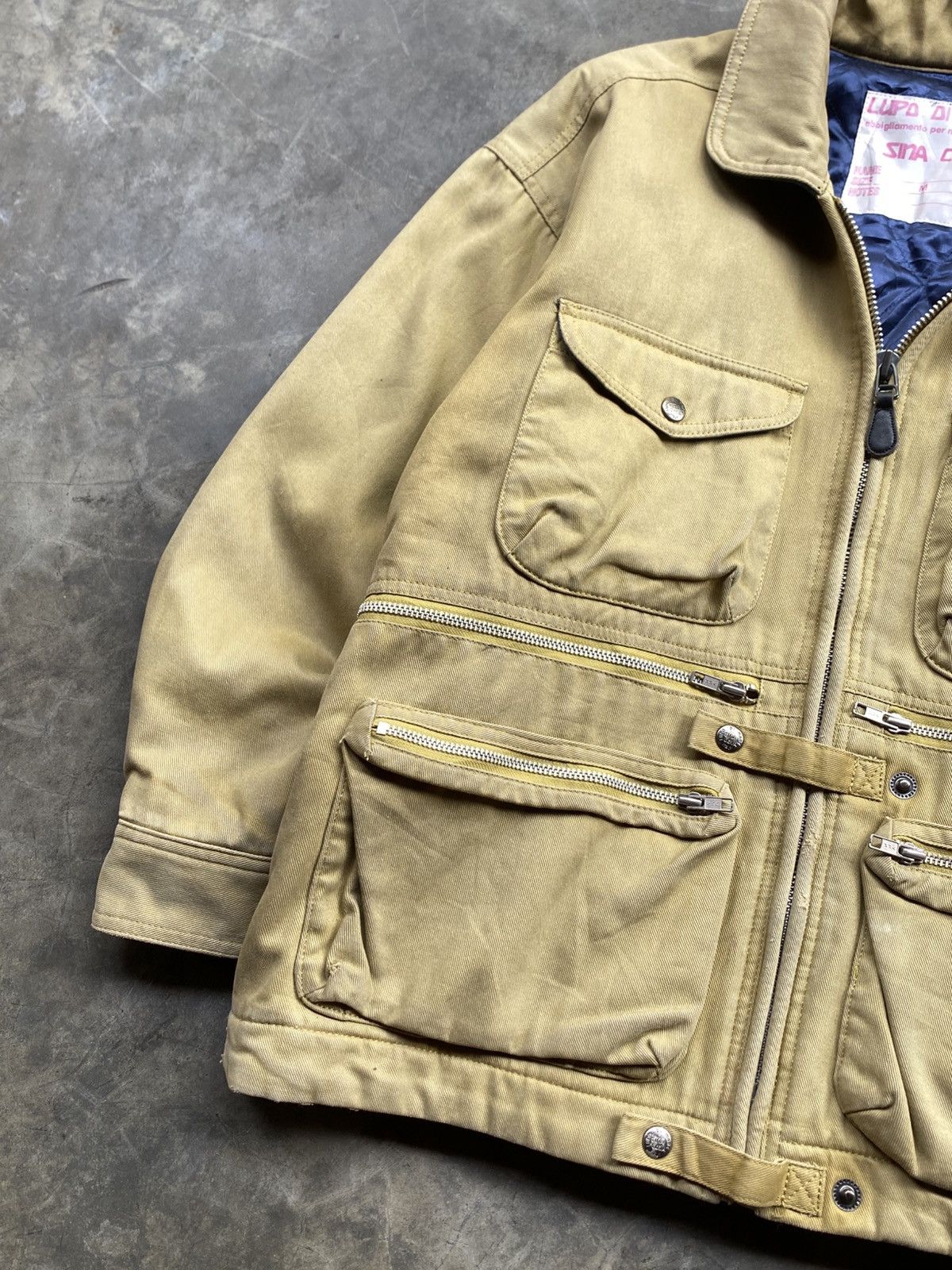 If Six Was Nine × Japanese Brand × Vintage 🔥VTG 90’S LUPO DI MARE ITALIAN HUNTING JACKET 🔥 Size US M / EU 48-50 / 2 - 3 Thumbnail