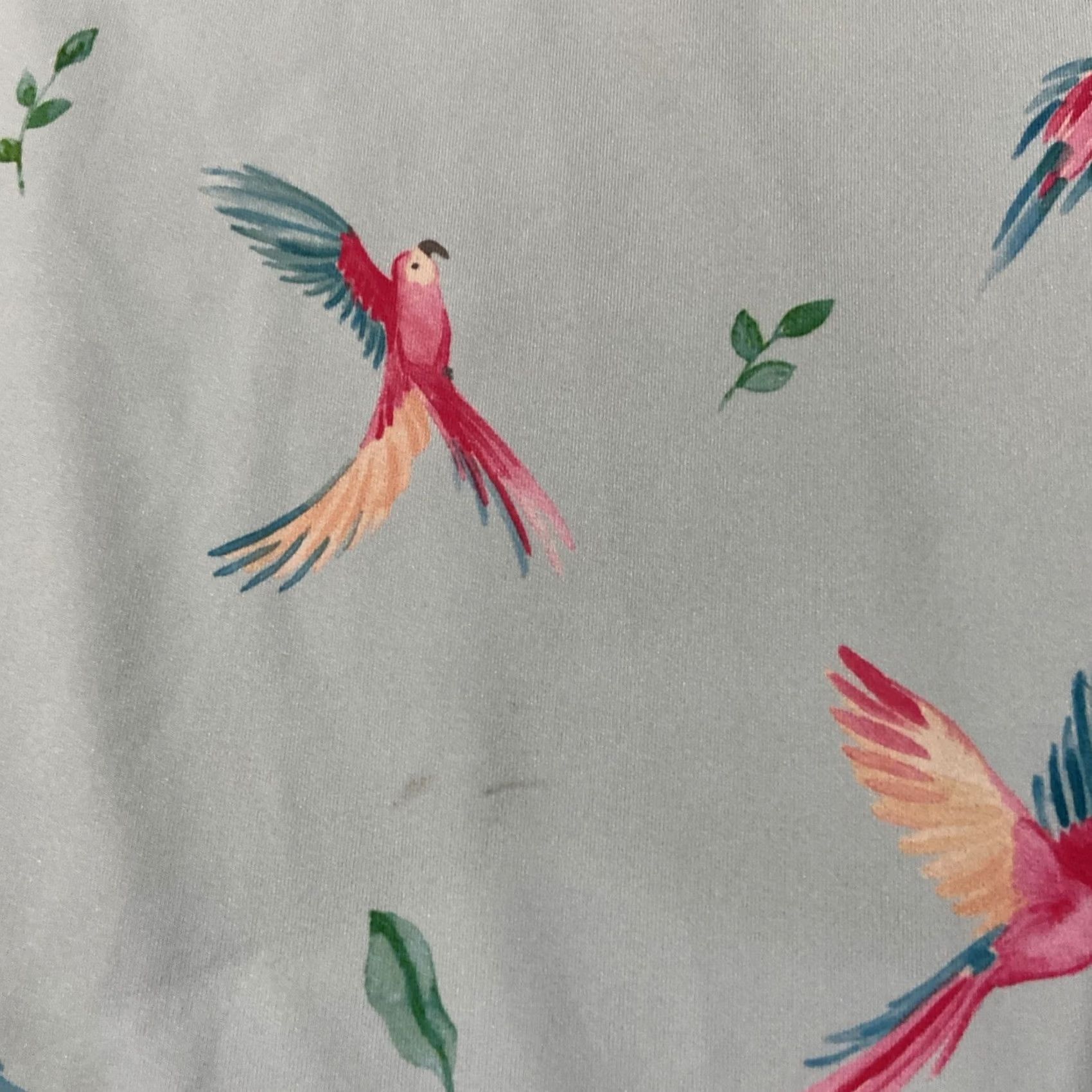 Vintage Bad Birdie Polo Shirt Parrot Macaw Turquoise Short Sleeve Mens L Blue Golf Logo Size US L / EU 52-54 / 3 - 6 Thumbnail