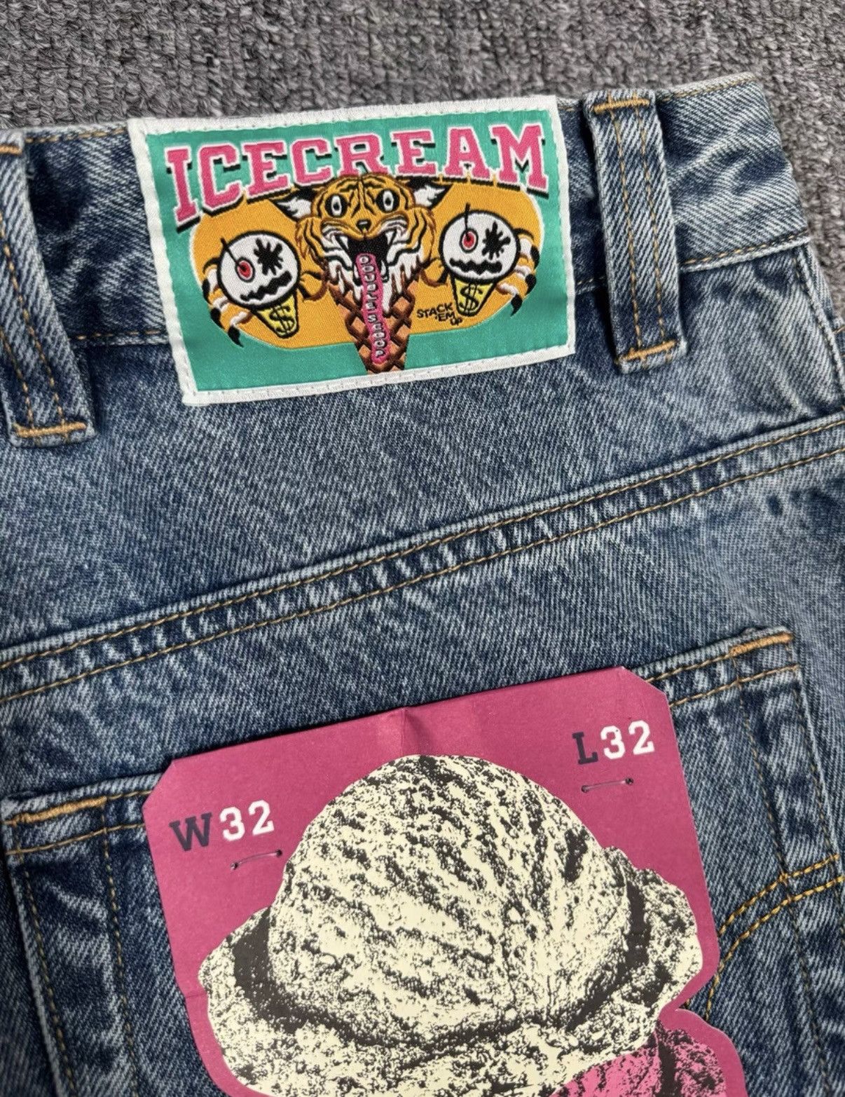 Billionaire Boys Club Heavyweight Light Blue Washed Jeans Billionaire Boys Club Size US 30 / EU 46 - 6 Thumbnail