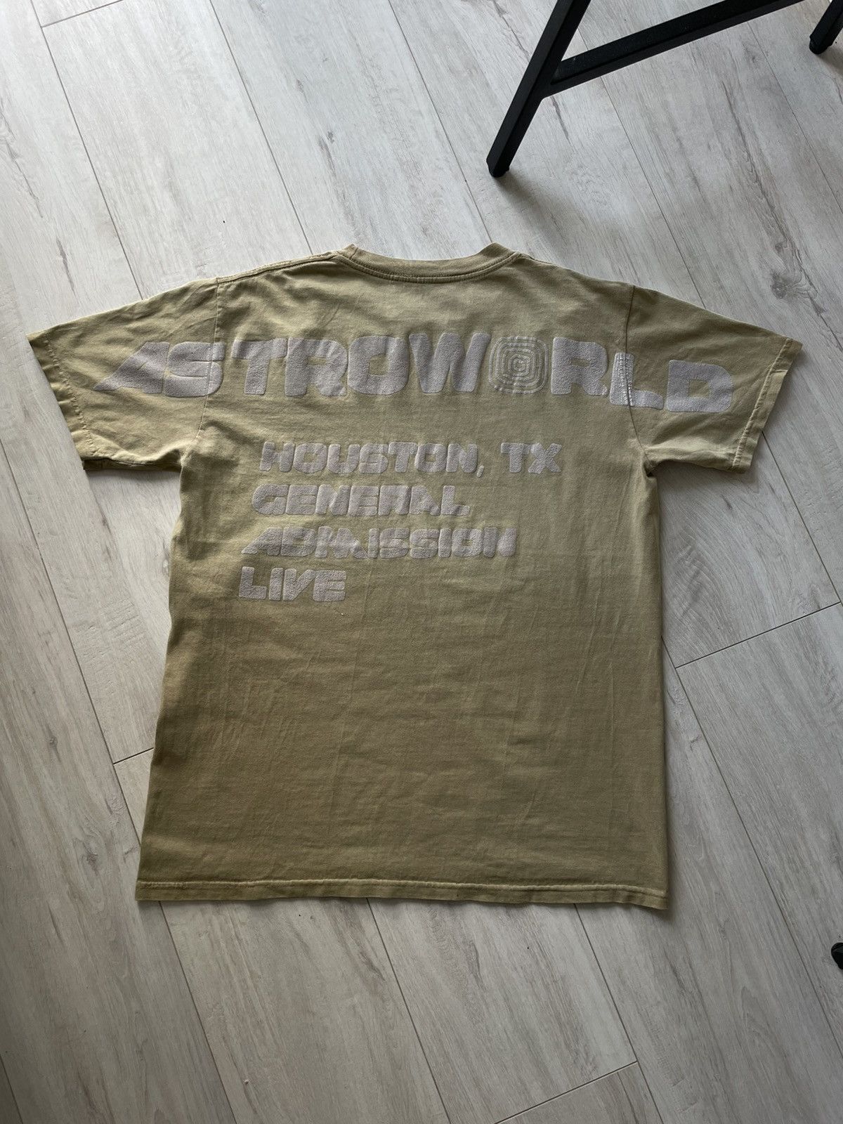 Travis Scott Travis Scott Astroworld Houston 2019 Eye T-Shirt Sun Fade Size US L / EU 52-54 / 3 - 4 Thumbnail
