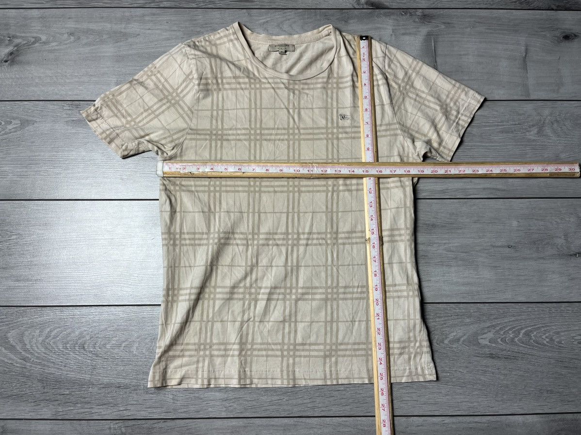 Burberry Burberry London Tshirt nova check size Medium Size US M / EU 48-50 / 2 - 6 Thumbnail