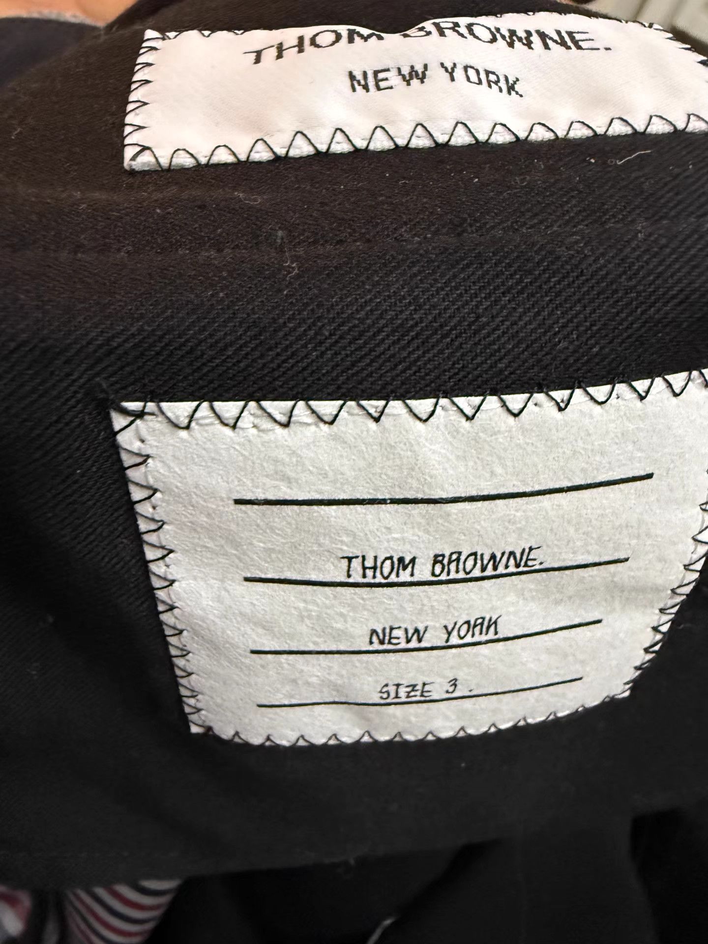 Thom Browne Thom Browne Thick Wool Color-block Suit Set K27 Size US M / EU 48-50 / 2 - 7 Thumbnail