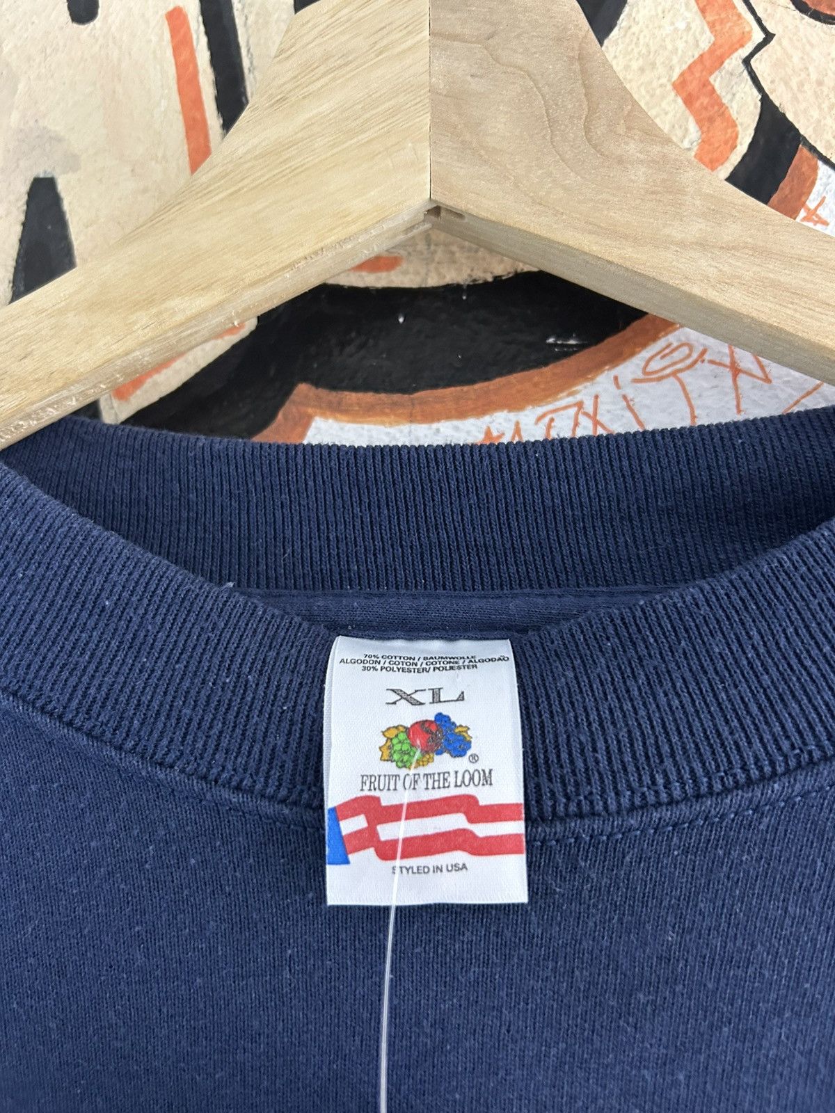 Fruit Of The Loom 90s Fruit if the loom sweater Size US XL / EU 56 / 4 - 3 Thumbnail