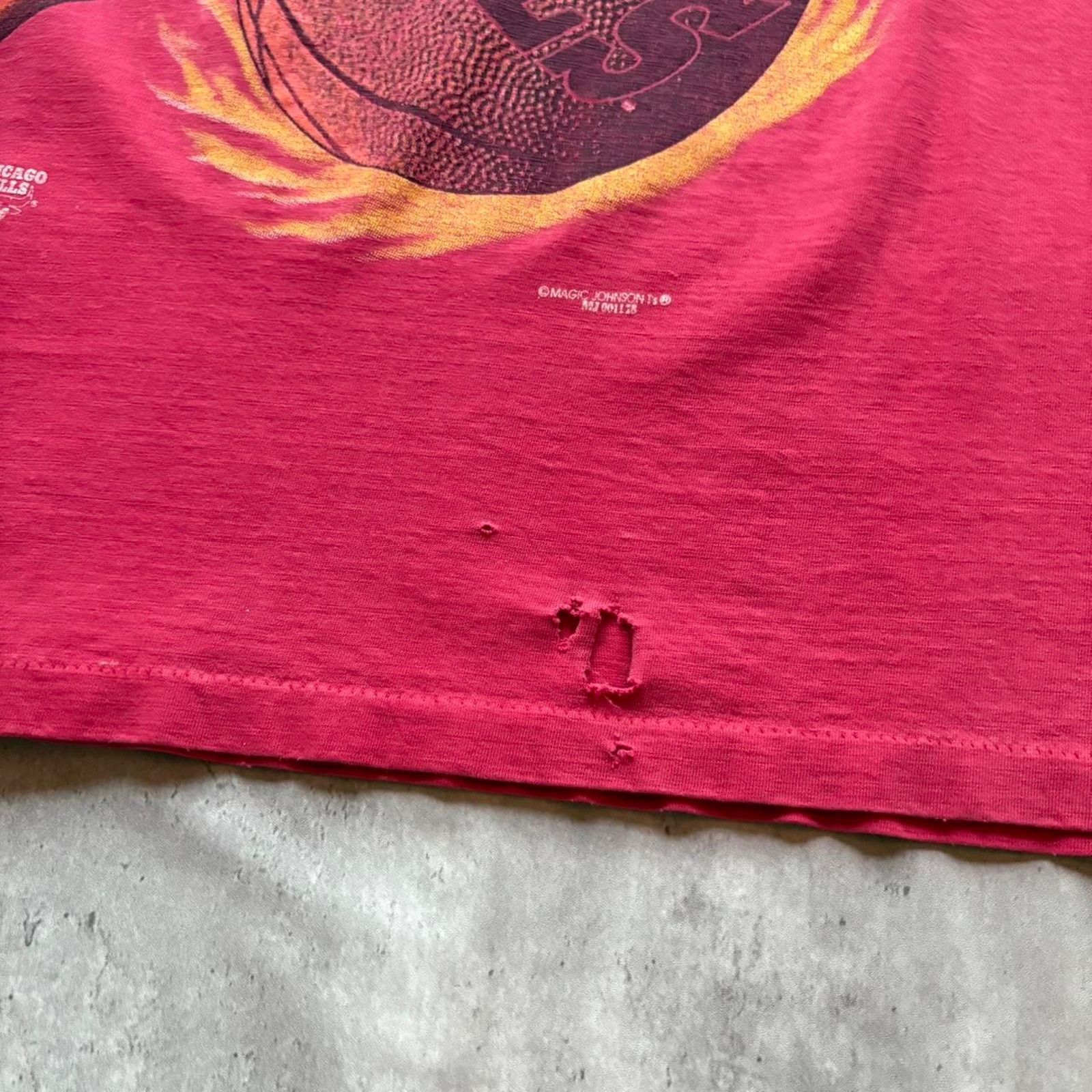 NBA Vintage 1990s chicago bulls t shirt Size US L / EU 52-54 / 3 - 5 Thumbnail