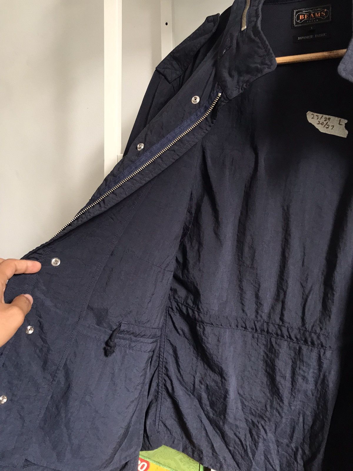Beams Plus × Japanese Brand × Vintage VINTAGE BEAMS Heart Parkas Jacket Size US L / EU 52-54 / 3 - 8 Thumbnail