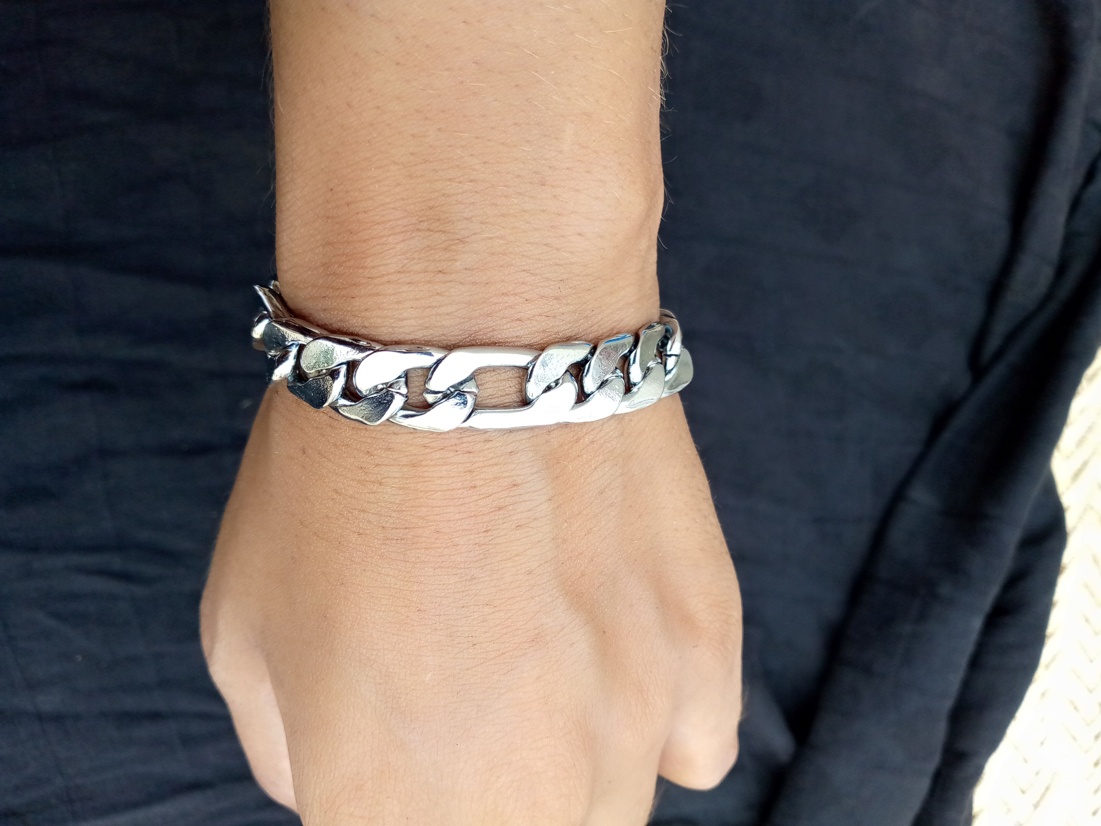 Other silver curb link chain Size ONE SIZE - 5 Thumbnail