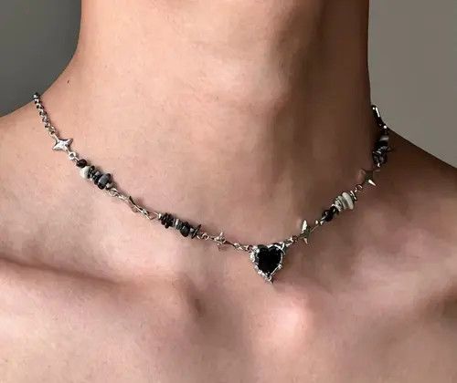 Japanese Brand Retro punk necklace Size ONE SIZE - 2 Thumbnail
