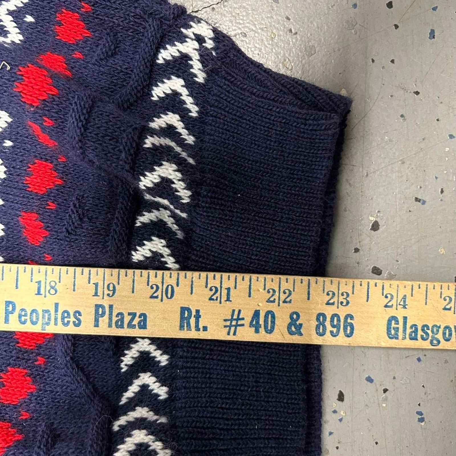 Other VTG Navy & red American pride sweater Size L / US 10 / IT 46 - 4 Thumbnail