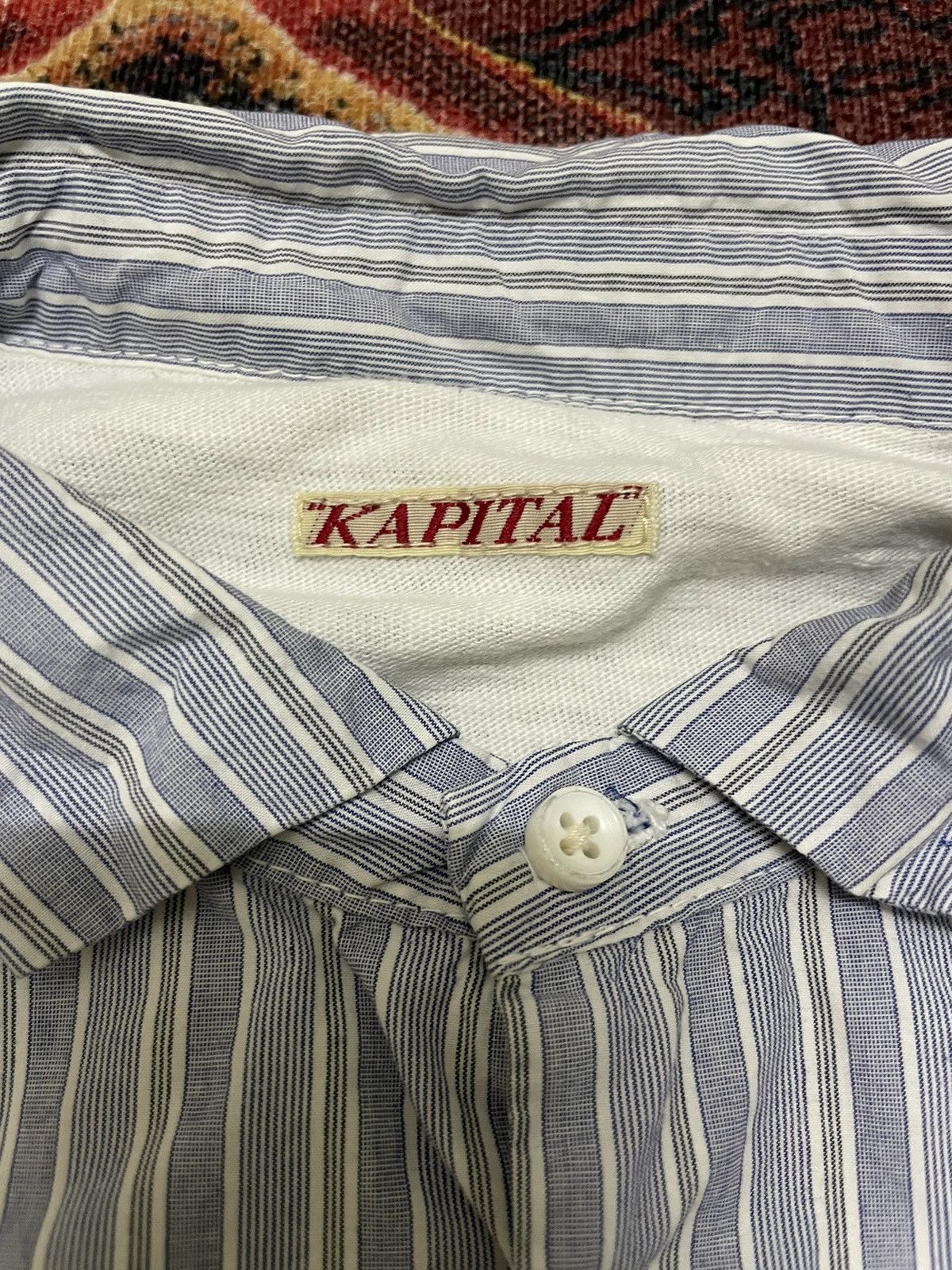 Kapital Kapital Half Button Shirt Size S / US 4 / IT 40 - 2 Thumbnail