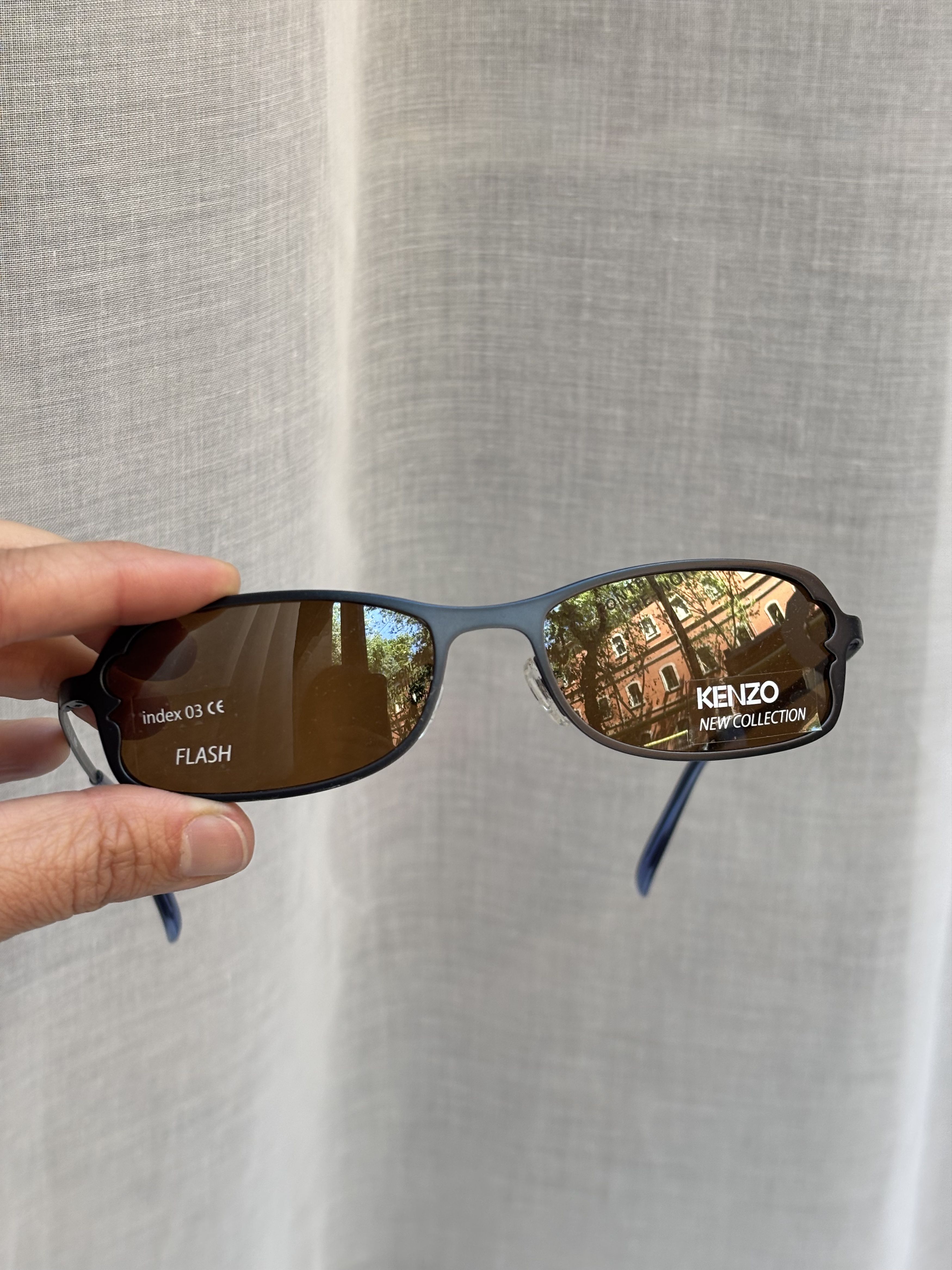 Kenzo Kenzo Sunglasses New Vintage Sport Pop Motard Ski Size ONE SIZE - 2 Thumbnail