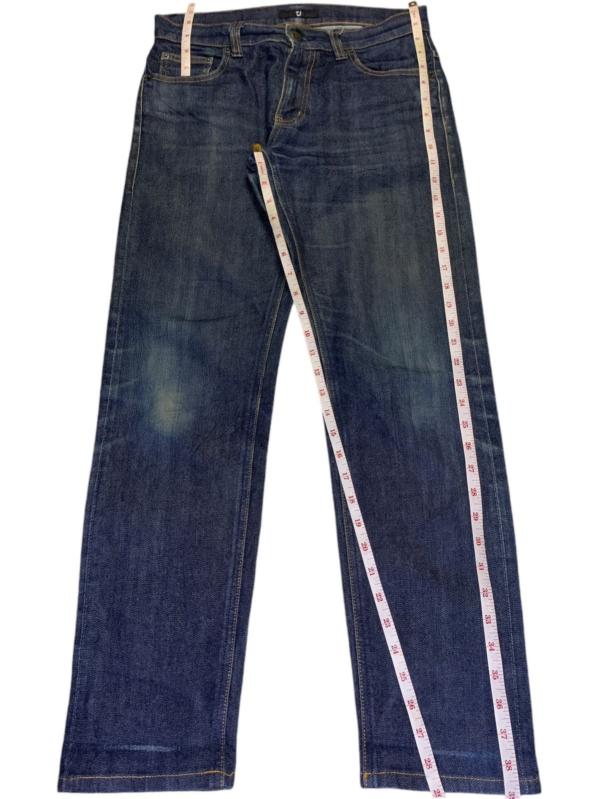 Jil Sander × Uniqlo Rare Uniqlo x Jil Sander Selvedge Jeans Like Dior x Slimane Size US 31 - 15 Thumbnail