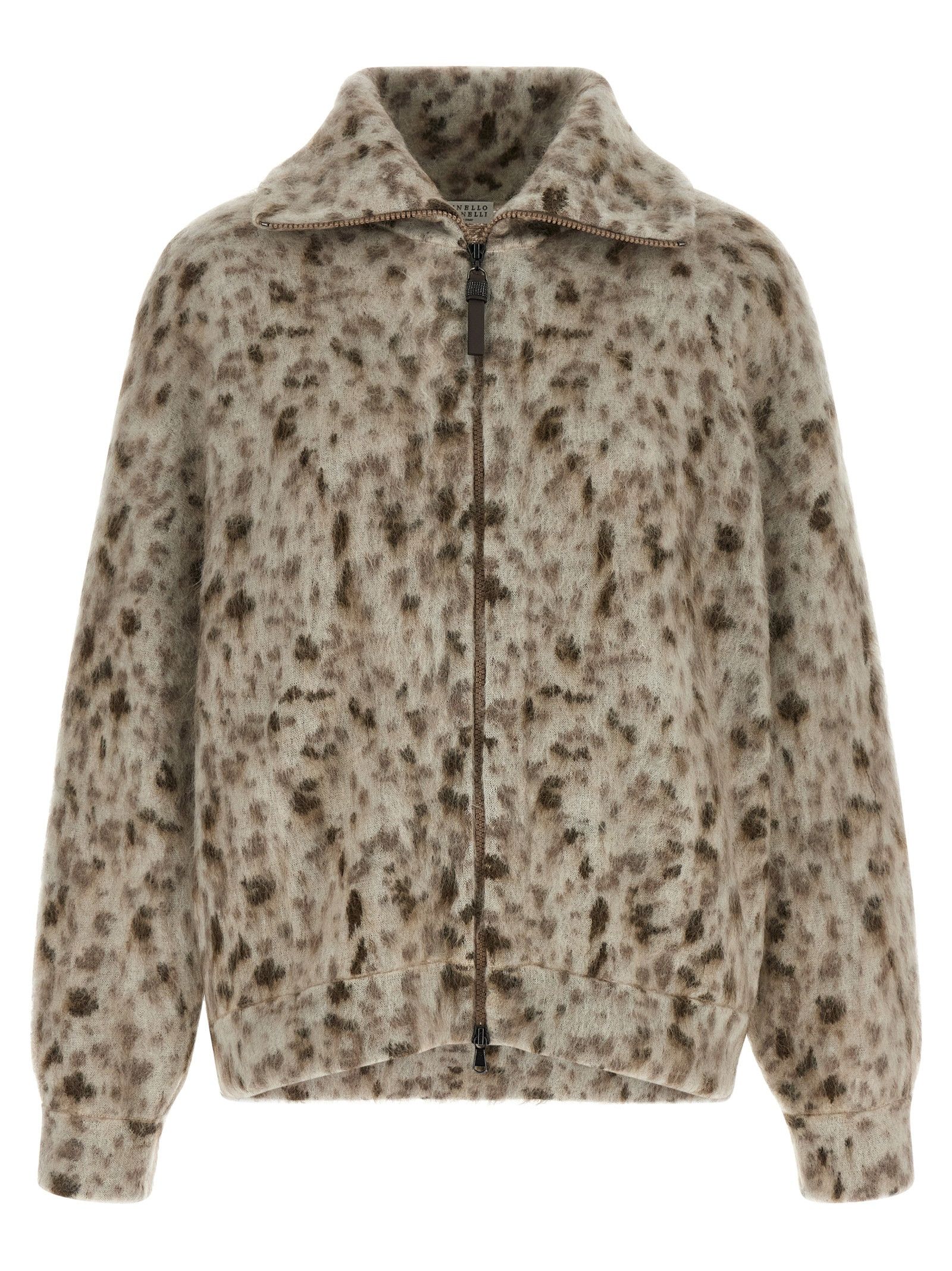 Brunello Cucinelli Mohair cardigan Size M / US 6-8 / IT 42-44 - 1 Thumbnail