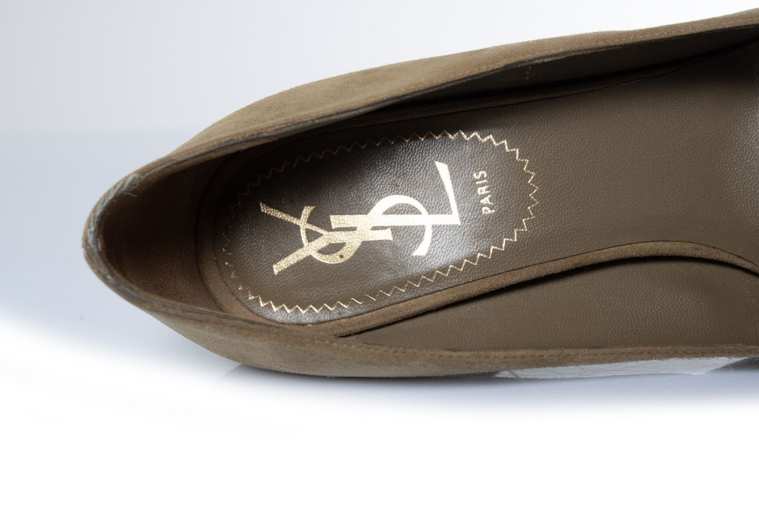 Yves Saint Laurent Yves Saint Laurent, suede tribute pumps Size US 5.5 / IT 35.5 - 8 Thumbnail