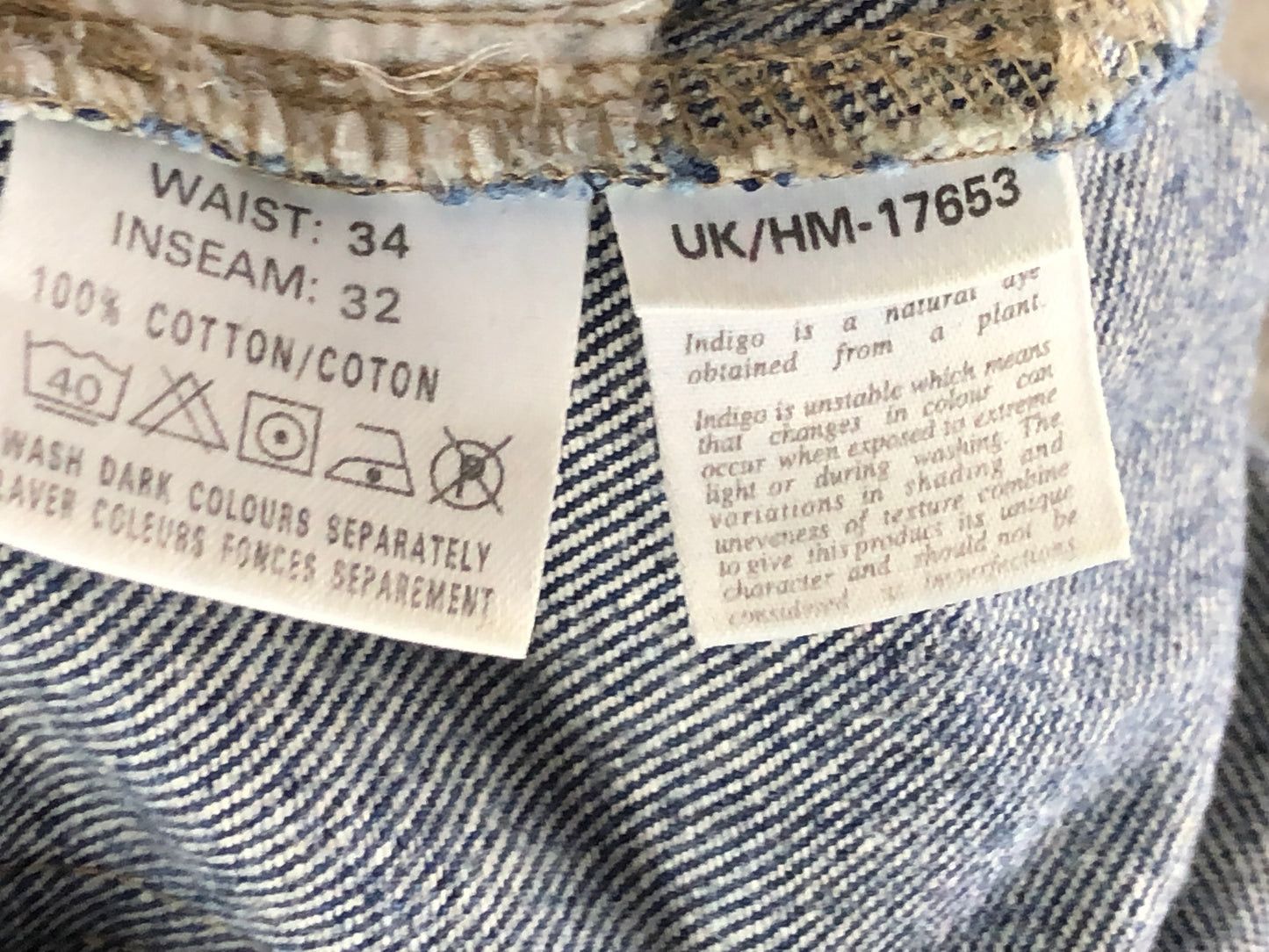 Vintage × Yves Saint Laurent Yves Saint Laurent Vintage Men's Jeans - 34 Size US 34 / EU 50 - 7 Thumbnail