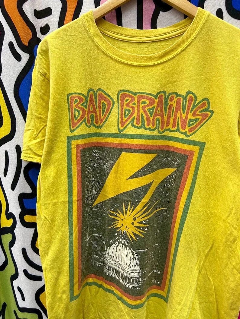 Band Tees Vintage 2000s Bad Brains Band tshirt size L Size US L / EU 52-54 / 3 - 1 Thumbnail