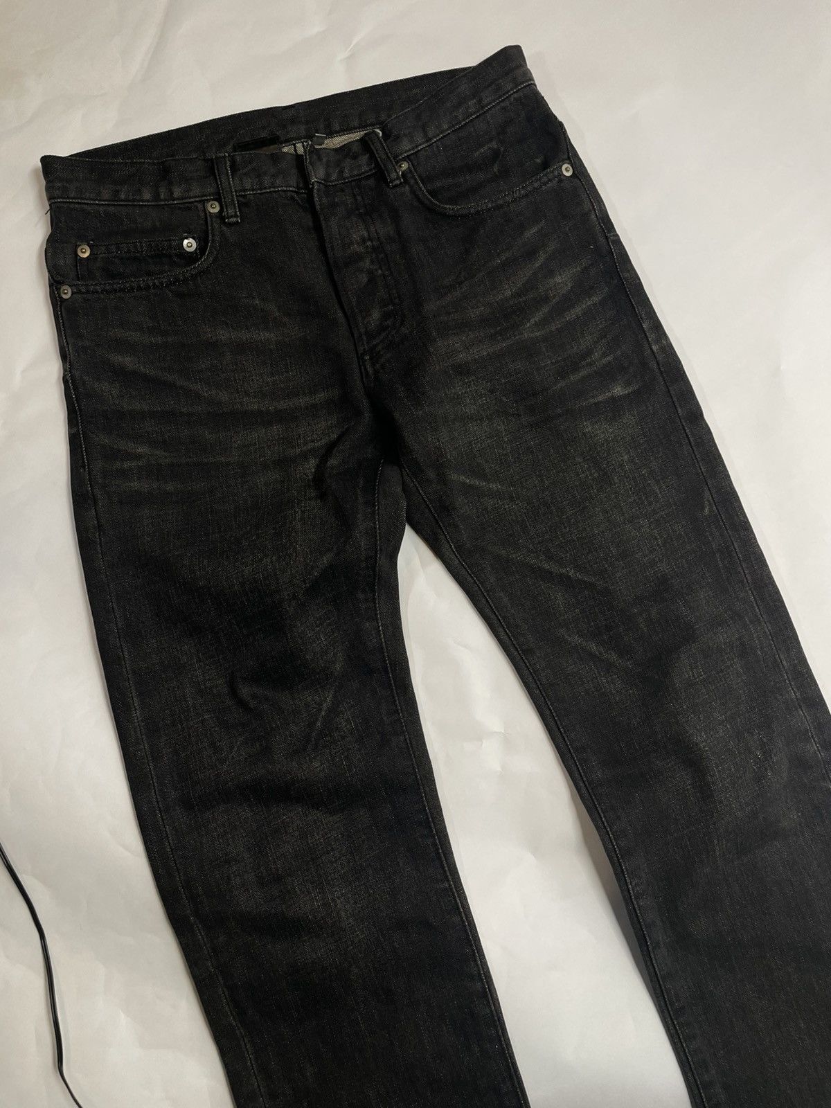 パンツ AW04\"dior homme\"clawmark denim Pre-owned Dior X Hedi Slimane Aw04 Dior Homme Votc Luster