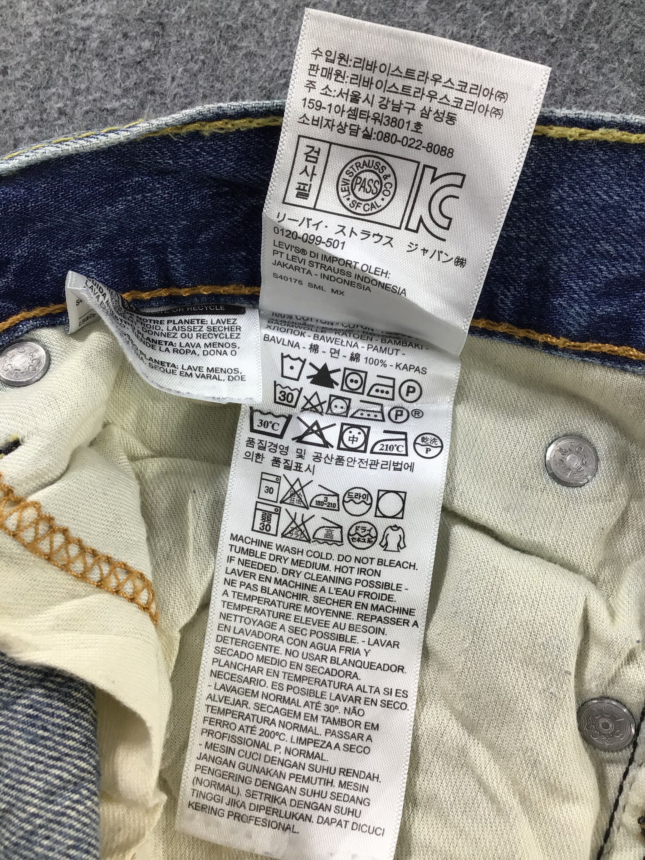 Levi's Vintage Levis 514 Jeans-JM518 Size US 35 - 11 Thumbnail
