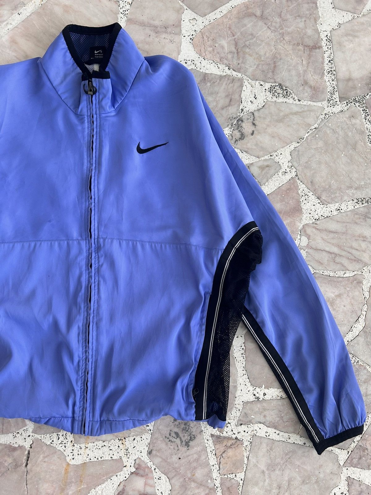 Nike nike agassi windbresker blue jacket zip on Size US L / EU 52-54 / 3 - 5 Thumbnail