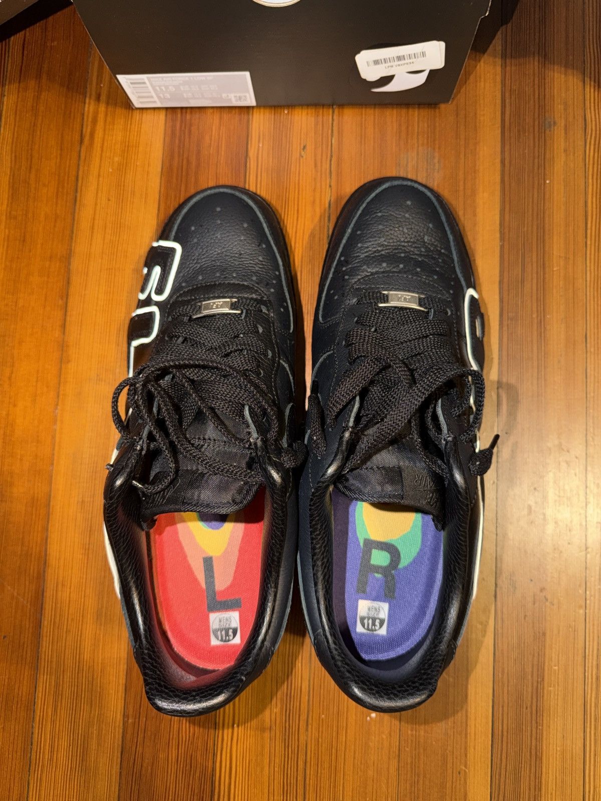 Cactus Plant Flea Market × Nike Black Air Force 1 CFM Size US 11.5 / EU 44-45 - 6 Thumbnail