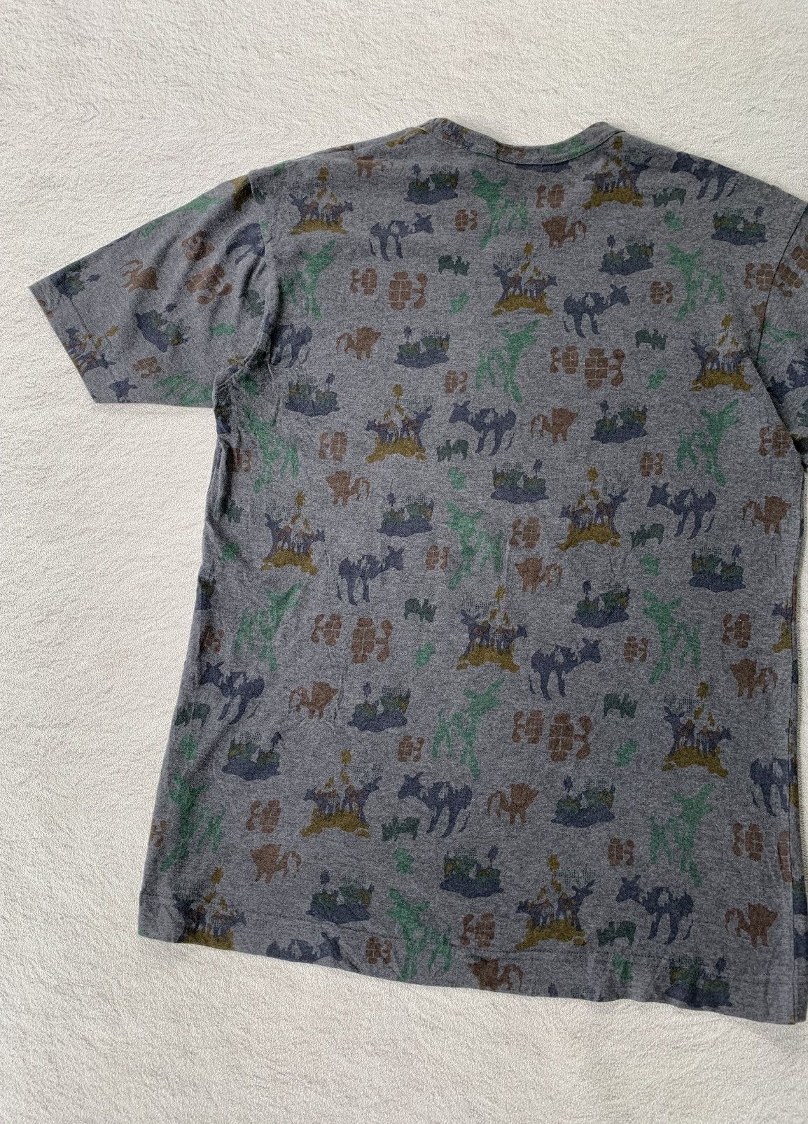 Comme des Garcons AD2003 Comme des Garcons Homme Animal Print T-shirt Size US M / EU 48-50 / 2 - 4 Thumbnail
