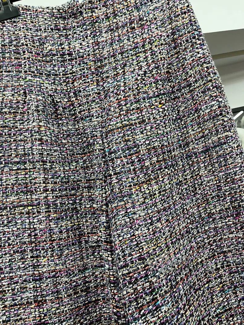 Chanel Chanel Colourful tweed woven wide-leg trousers Size 25" / US 0 / IT 36 - 2 Thumbnail