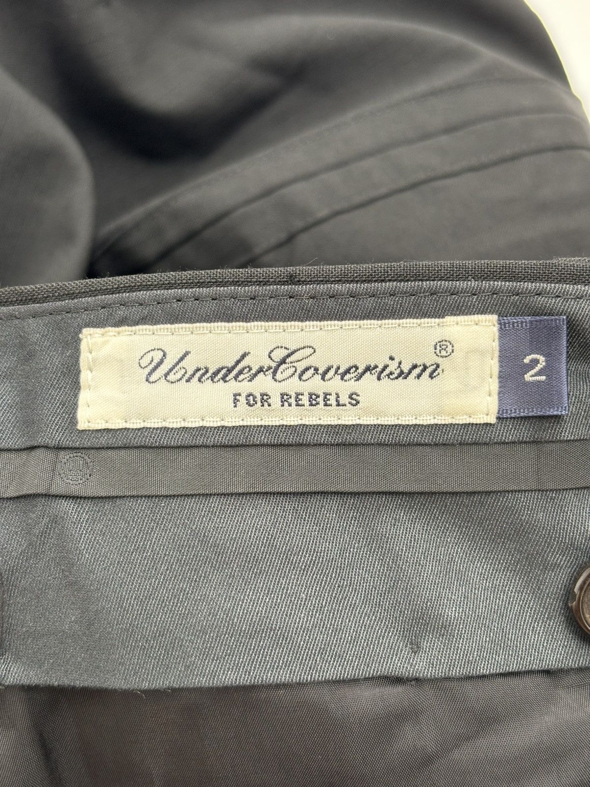 Jun Takahashi × Undercover Black Wool Trousers Size US 31 - 15 Thumbnail