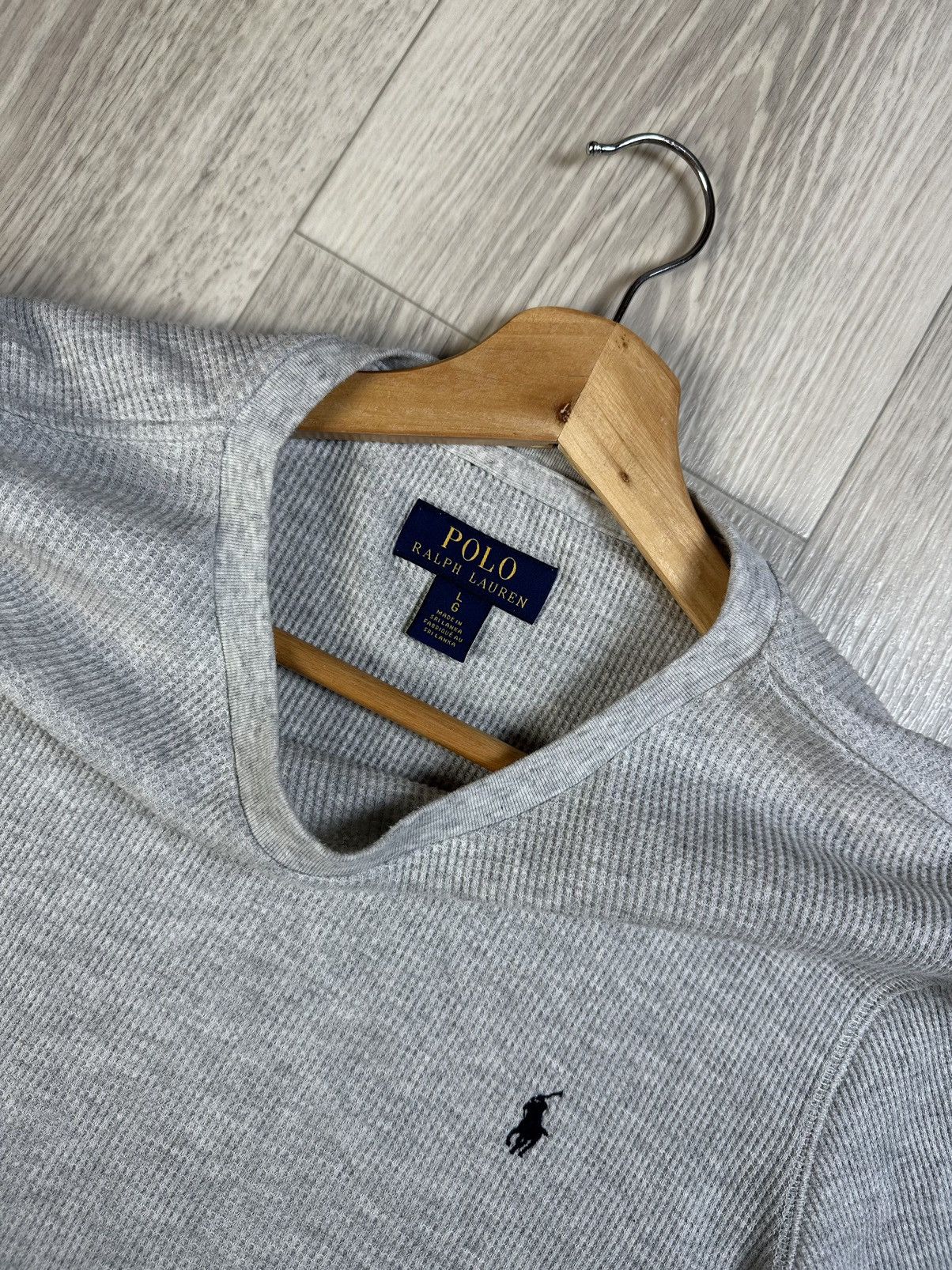 Polo Ralph Lauren × Vintage Polo Ralph Lauren Long Sleeve Sweatshirt Y2K Size L Size US L / EU 52-54 / 3 - 5 Thumbnail