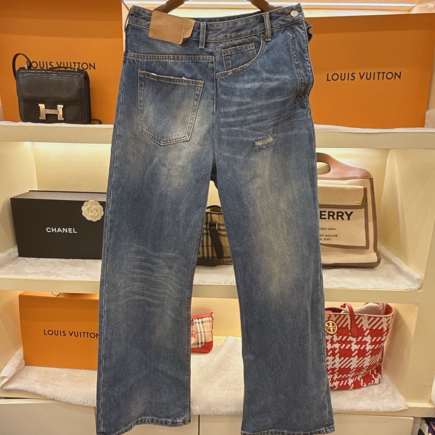 MM6 MM6 Maison Margiela Distressed Denim Jeans Size M Size US 32 / EU 48 - 1 Thumbnail