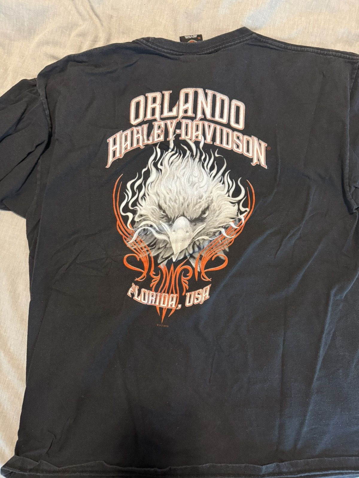 Harley Davidson Vintage Harley Davidson t shirt Size US XL / EU 56 / 4 - 3 Thumbnail