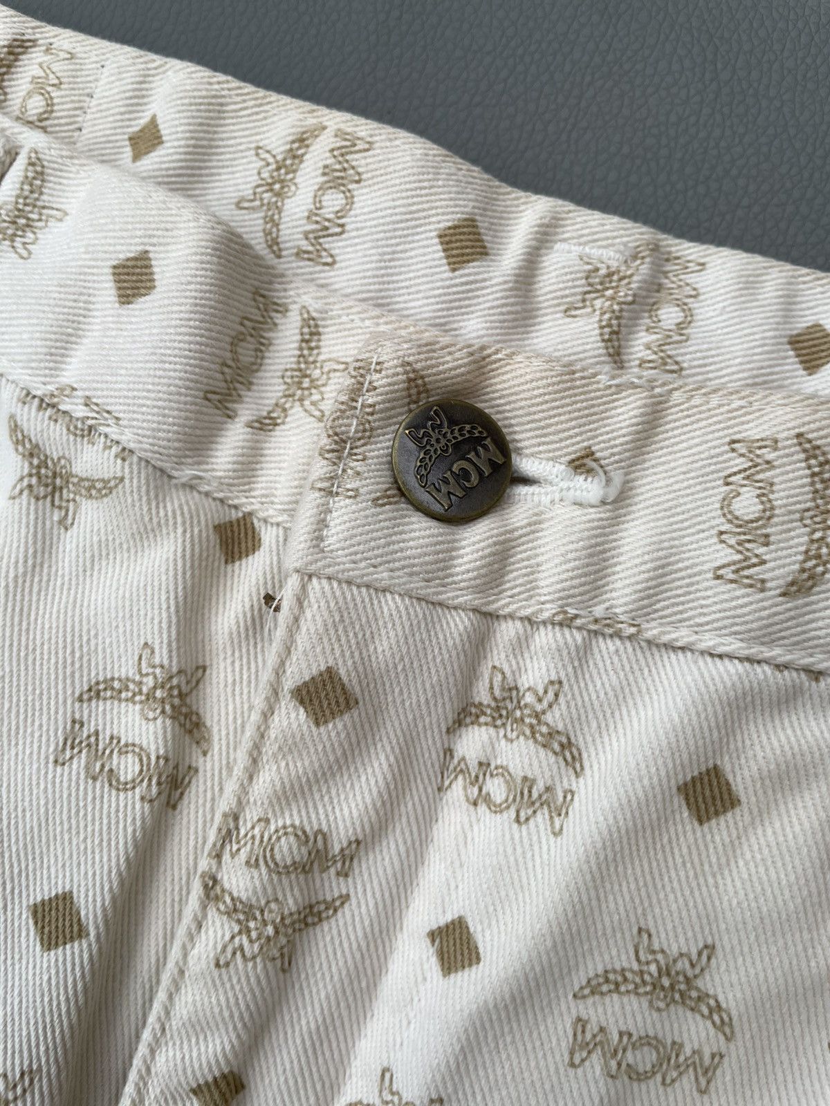 MCM Mcm Monogram Jeans Baggy luxury Style Size 26" / US 2 / IT 38 - 3 Thumbnail