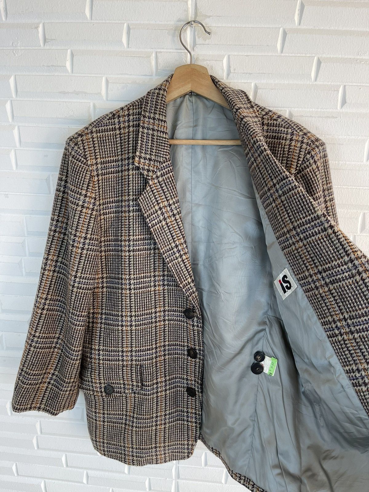 Issey Miyake VINTAGE HOUNDSTOOTH ICONIC I.S by ISSEY MIYAKE JAPAN Size US M / EU 48-50 / 2 - 2 Thumbnail