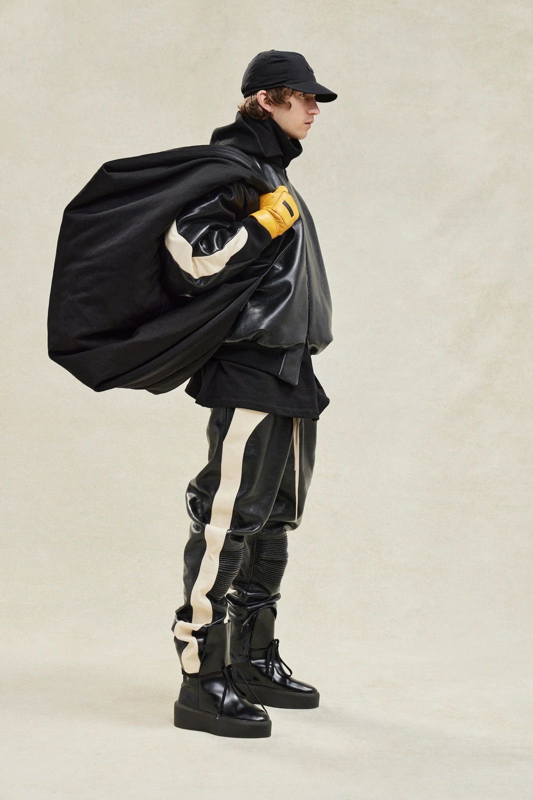 Fear of God Fear of God Leather Moto Trouser Size US 33 - 1 Thumbnail