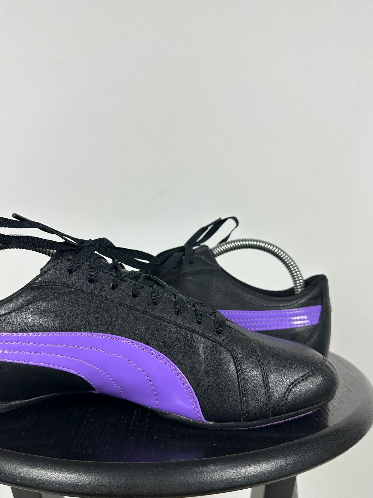 Puma Vintage Puma SpeedCat Y2K Leather Black/Purple Sneakers Size US 9 / IT 39 - 18 Thumbnail