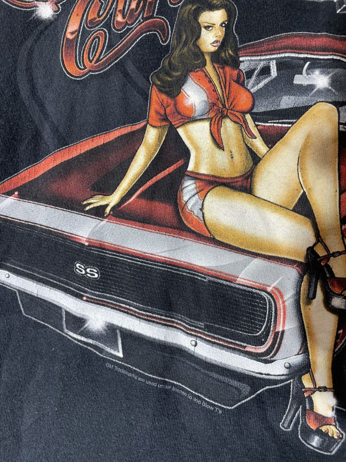 Vintage Chevrolet Dangerous Curves vintage streetwear T shirt Size US M / EU 48-50 / 2 - 7 Thumbnail